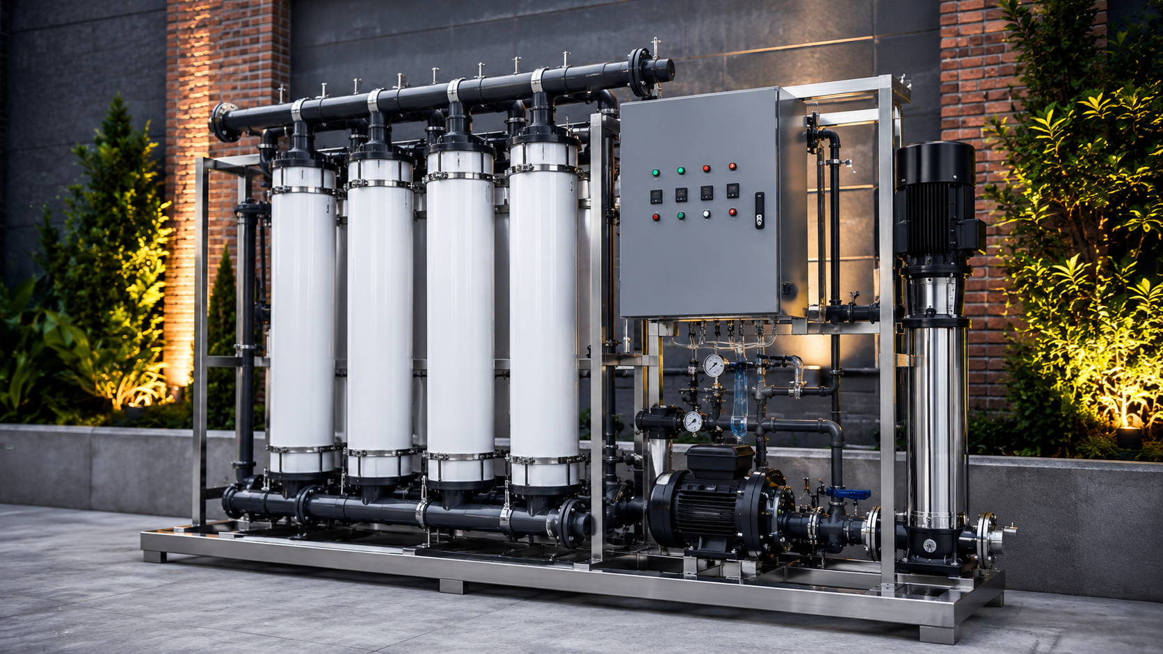 Ultrafiltration UF plant
