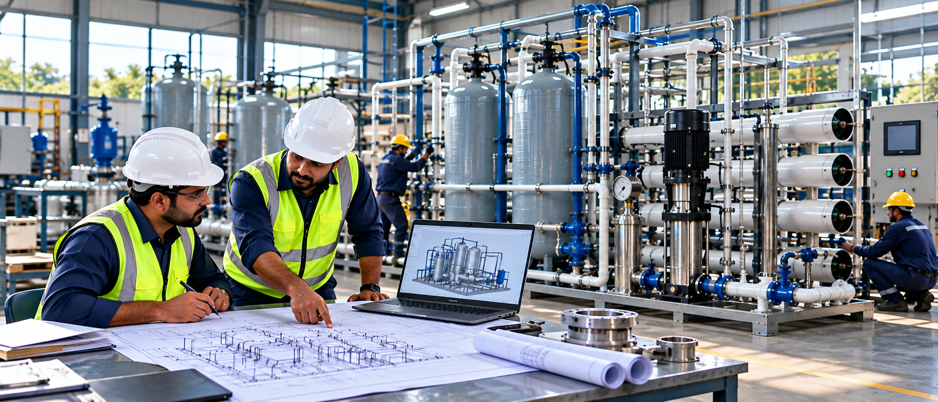 Custom engineered water treatment system
